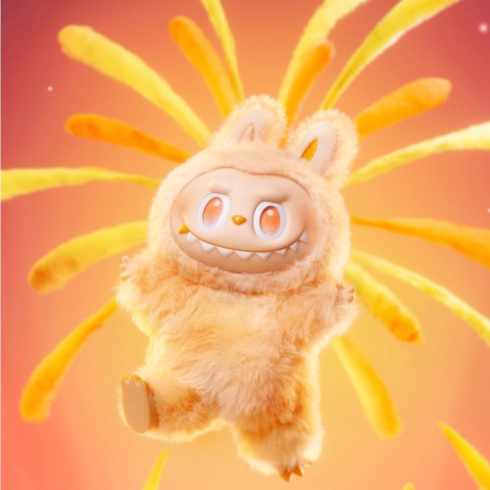 LABUBU SALE.  
POP MART AUTHENTIC Happiness, Big into Energy bottom box opened